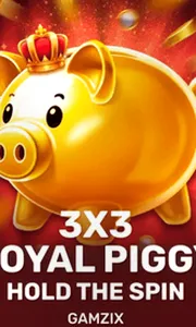 3X3 Royal Piggy Hold The Spin